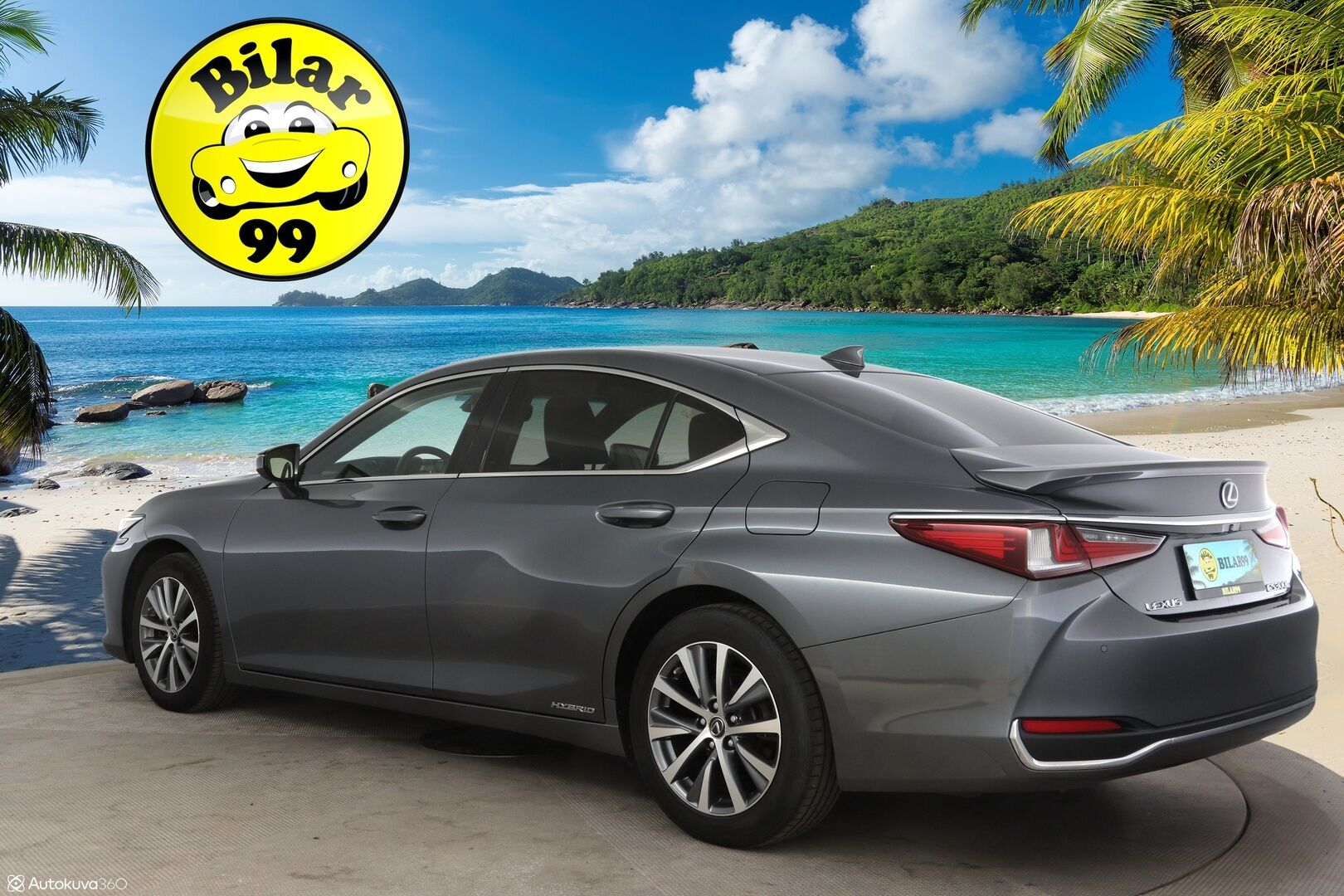 LEXUS ES 2019 300H Comfort * Adapt.Vakkari / Keyless Go / Nahkasisusta / Peruutuskamera / Digimittaristo / Kattoluukku * - 3,99 % KORKOTARJOUS TÄHÄN AUTOON - * Näyttävä Business-luokan Lexus / Hyvillä varusteilla / 2x Renkailla ja vanteilla * 