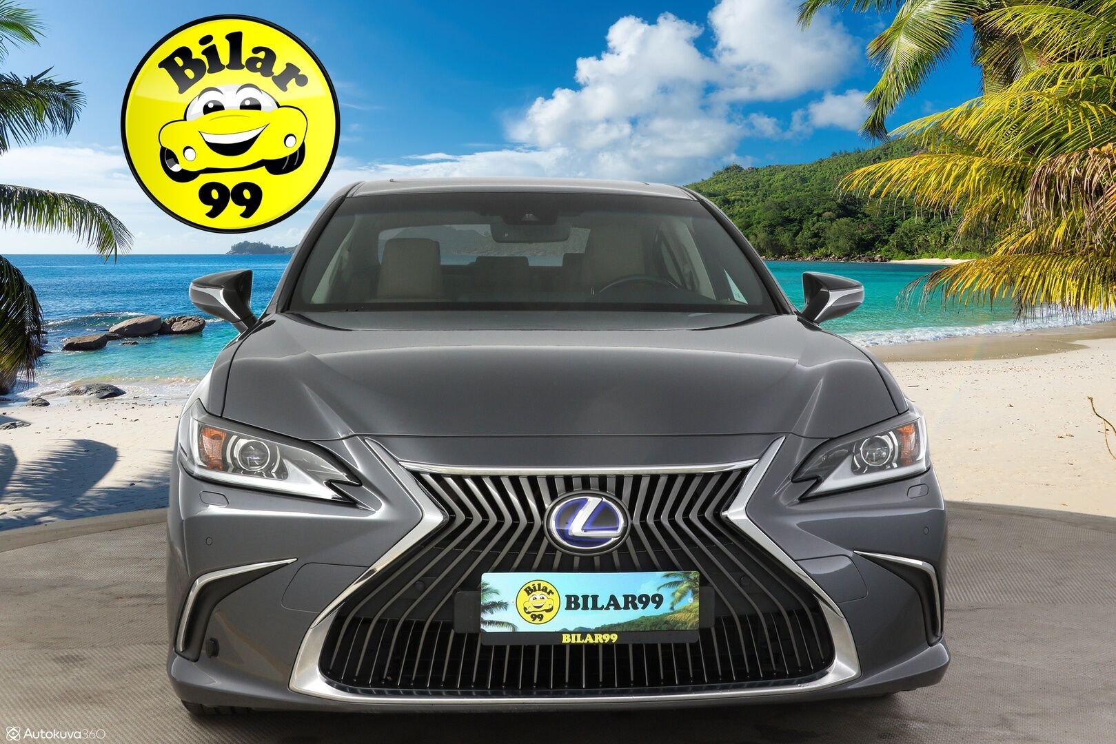 LEXUS ES 2019 300H Comfort * Adapt.Vakkari / Keyless Go / Nahkasisusta / Peruutuskamera / Digimittaristo / Kattoluukku * - 3,99 % KORKOTARJOUS TÄHÄN AUTOON - * Näyttävä Business-luokan Lexus / Hyvillä varusteilla / 2x Renkailla ja vanteilla * 