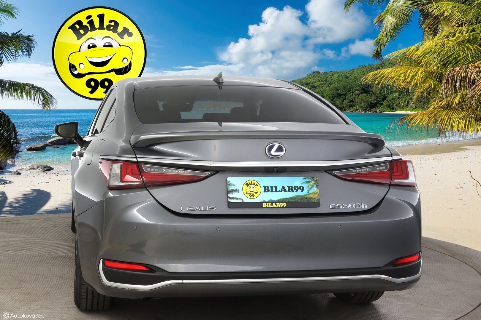 LEXUS ES 2019 300H Comfort * Adapt.Vakkari / Keyless Go / Nahkasisusta / Peruutuskamera / Digimittaristo / Kattoluukku * - 3,99 % KORKOTARJOUS TÄHÄN AUTOON - * Näyttävä Business-luokan Lexus / Hyvillä varusteilla / 2x Renkailla ja vanteilla * 