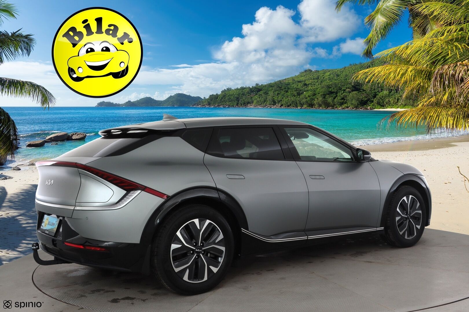 KIA EV6 2022 RWD 77 kWh 229 hv - | ACC | ILP | Koukku | Nahkasisusta | Ambient light | P.kamera | HDA | CTA | BSM | Lämm. ratti | Sähk. takaluukku | Merkkihuollot | 2x renkaat aluin 