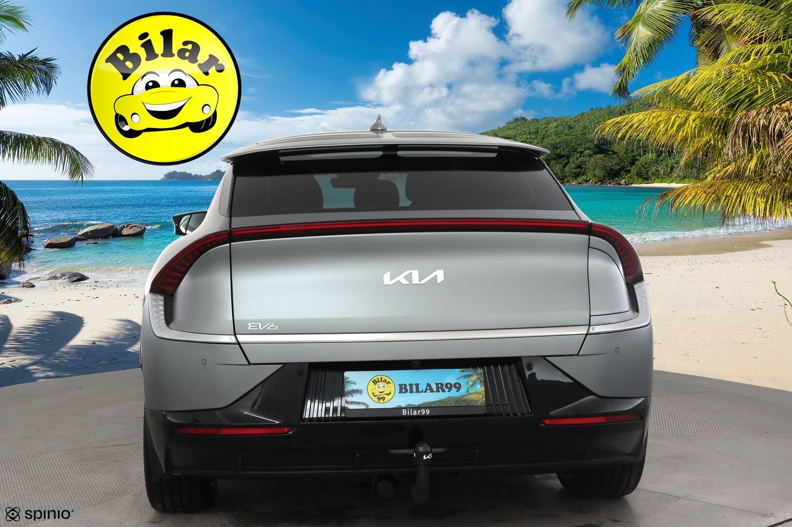 KIA EV6 2022 RWD 77 kWh 229 hv - | ACC | ILP | Koukku | Nahkasisusta | Ambient light | P.kamera | HDA | CTA | BSM | Lämm. ratti | Sähk. takaluukku | Merkkihuollot | 2x renkaat aluin 