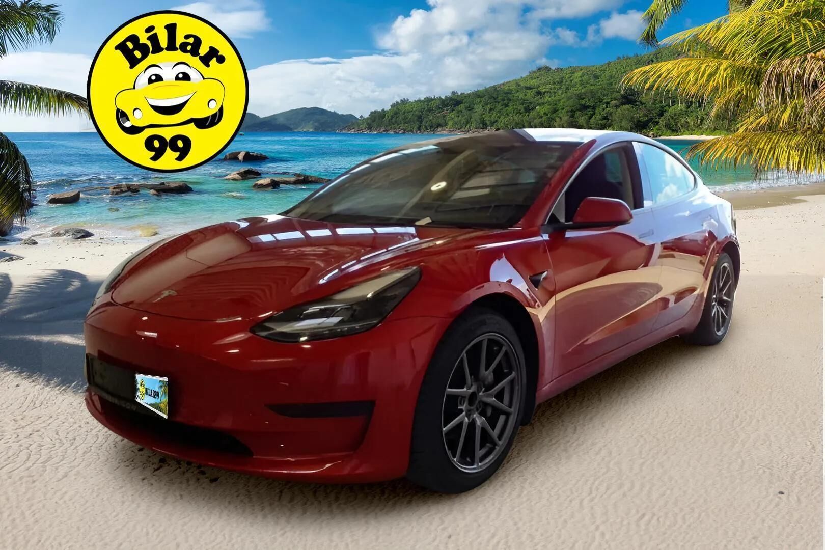 TESLA MODEL 3 2021 Long Range AWD - Ennakkomyynnissä! | Vetokoukku | ACC | P. kamera | 2x Vanteet 