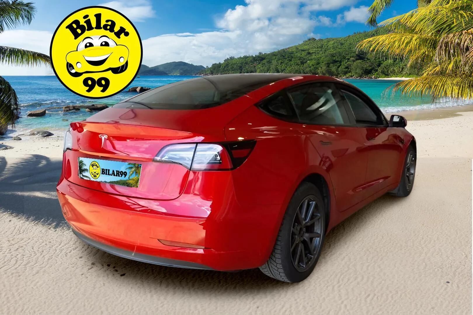 TESLA MODEL 3 2021 Long Range AWD - Ennakkomyynnissä! | Vetokoukku | ACC | P. kamera | 2x Vanteet 