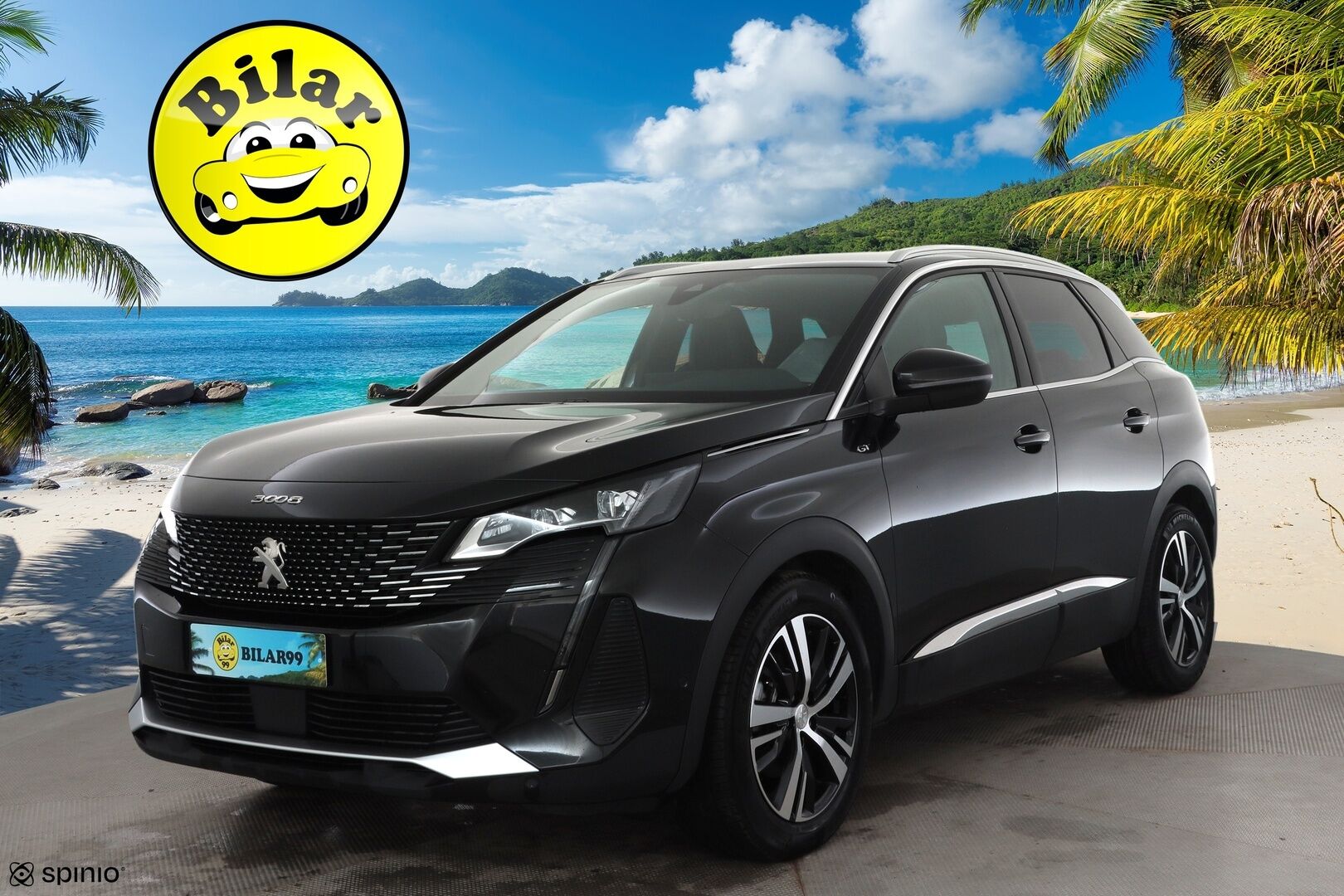 PEUGEOT 3008 2023 1,2 Puretech 130hv EAT GT - | ACC | LED | 360-Kamera | Puolinahat | Digimittaristo | Kahdet renkaat |