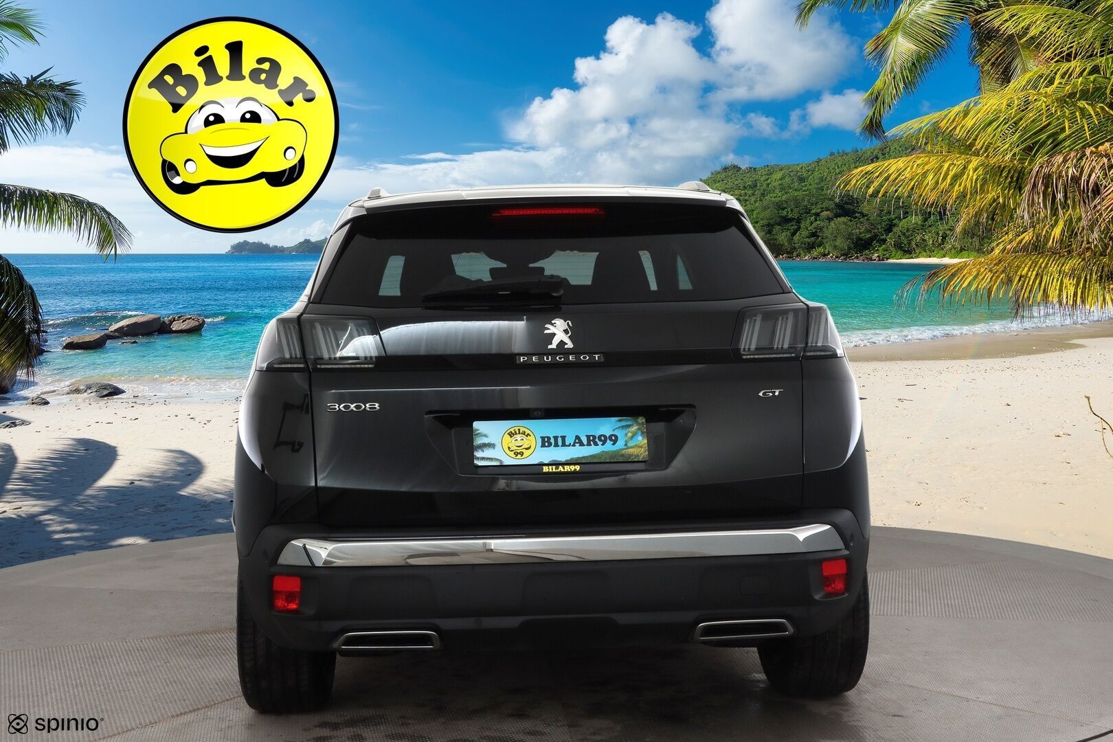 PEUGEOT 3008 2023 1,2 Puretech 130hv EAT GT - | ACC | LED | 360-Kamera | Puolinahat | Digimittaristo | Kahdet renkaat |