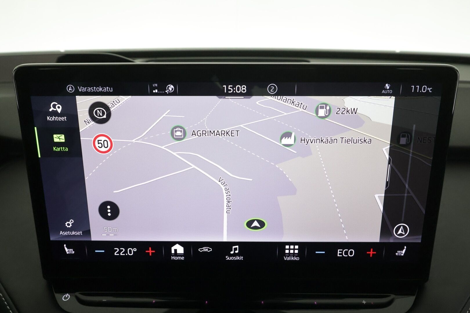 SKODA ENYAQ 2023 Coupe 80x 4x4 RS iV * ACC / ILP / Hierovat Muistipenkit / Matrix-LED / Lasikatto / HUD / Canton / P.kamera / koukku *