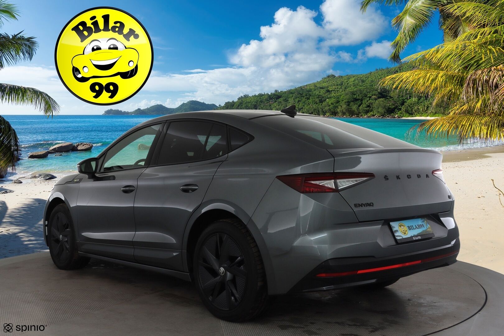 SKODA ENYAQ 2023 Coupe 80x 4x4 RS iV * ACC / ILP / Hierovat Muistipenkit / Matrix-LED / Lasikatto / HUD / Canton / P.kamera / koukku *