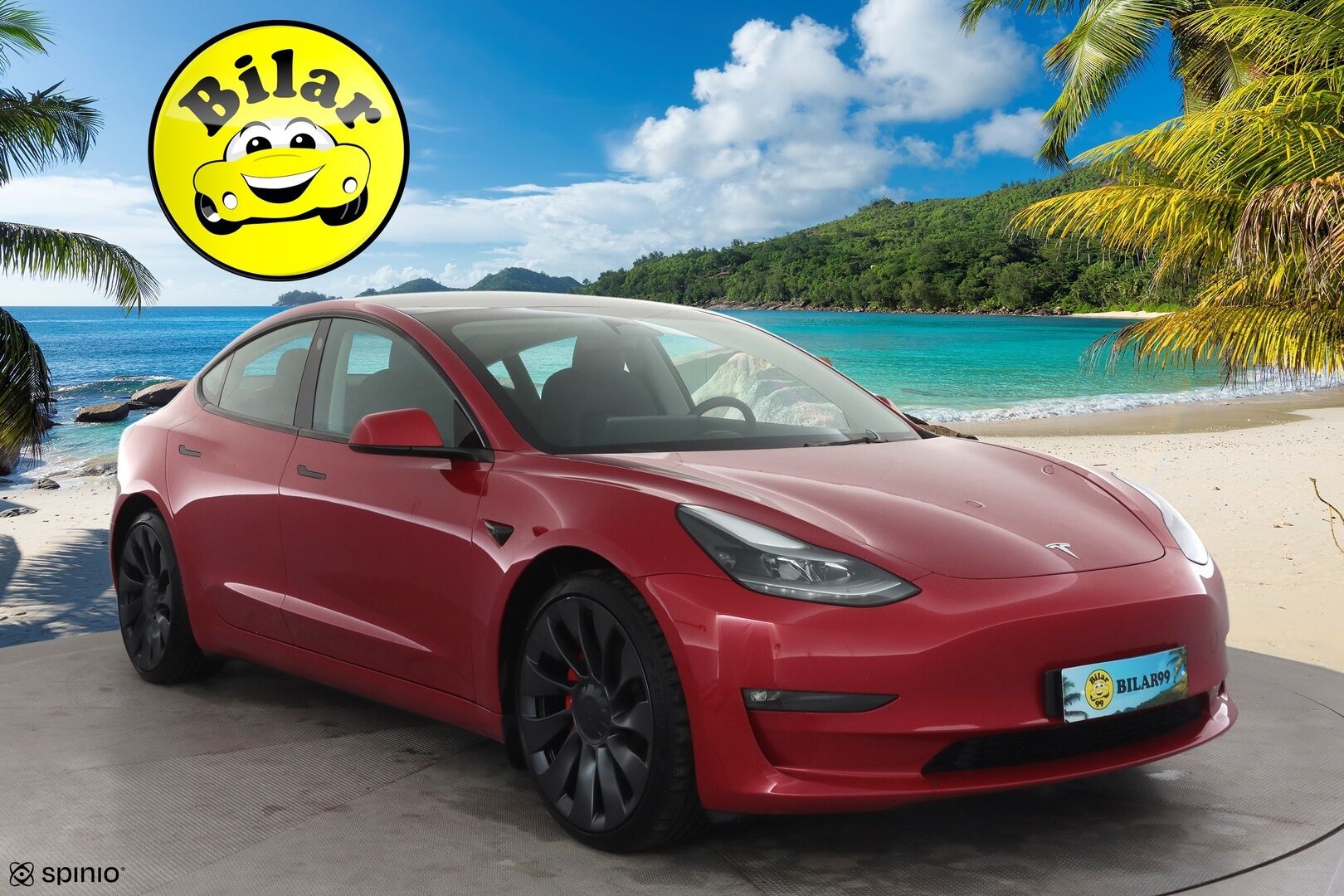 TESLA MODEL 3 2023 Performance - | ILP | ACC | Matrix-LED | Lasikatto | Muistipenkki | P.Kamera | Premium Audio | Kaistavahti | Navi | Keyless | 2x Latauskaapelit | Kahdet renkaat |
