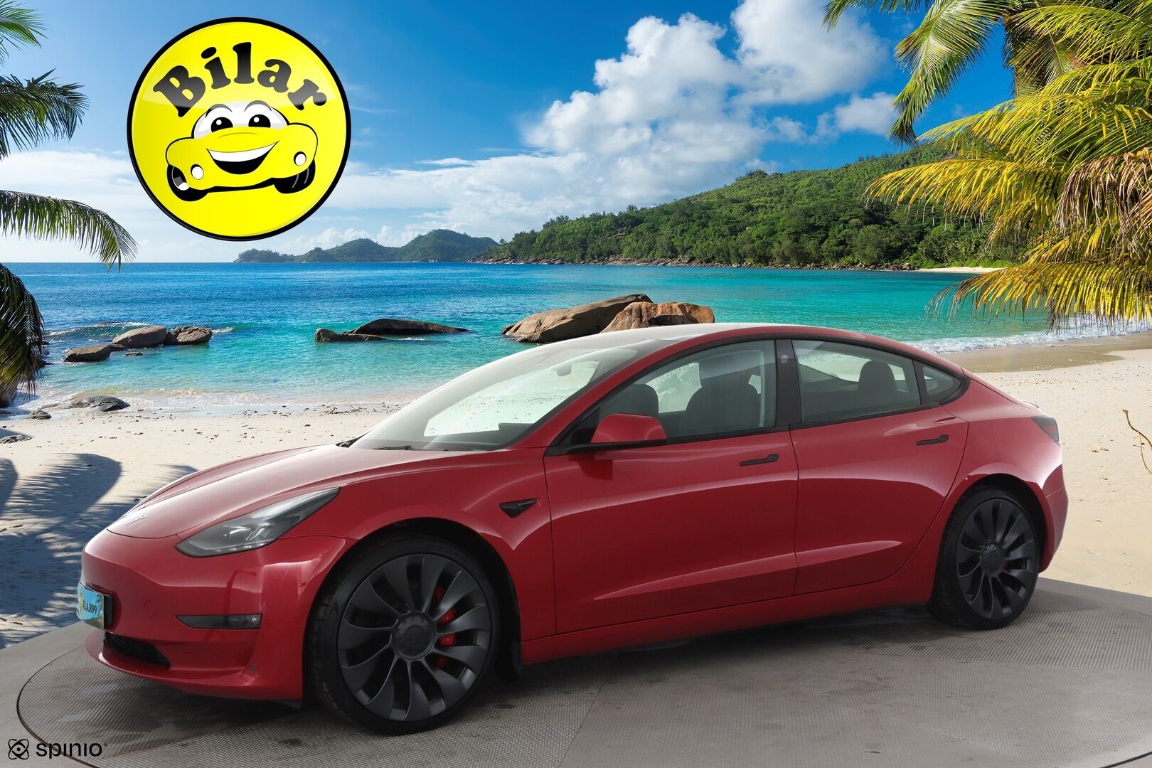 TESLA MODEL 3 2023 Performance - | ILP | ACC | Matrix-LED | Lasikatto | Muistipenkki | P.Kamera | Premium Audio | Kaistavahti | Navi | Keyless | 2x Latauskaapelit | Kahdet renkaat |