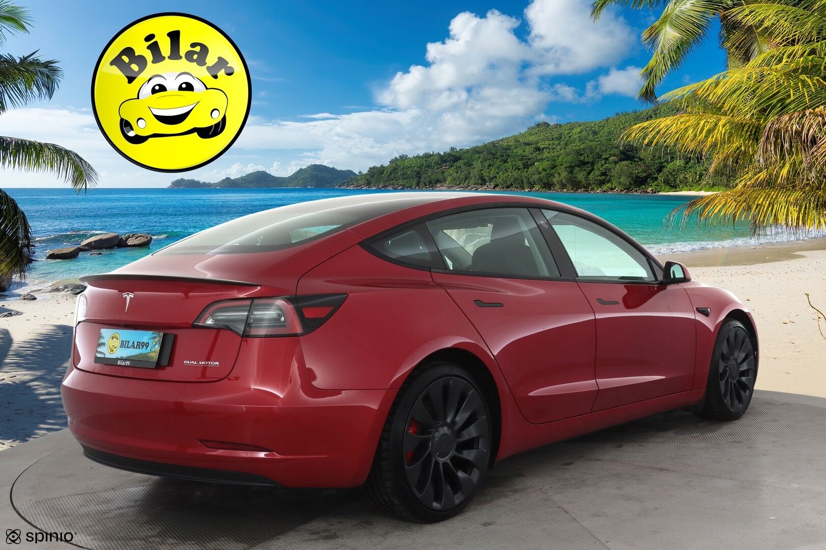 TESLA MODEL 3 2023 Performance - | ILP | ACC | Matrix-LED | Lasikatto | Muistipenkki | P.Kamera | Premium Audio | Kaistavahti | Navi | Keyless | 2x Latauskaapelit | Kahdet renkaat |