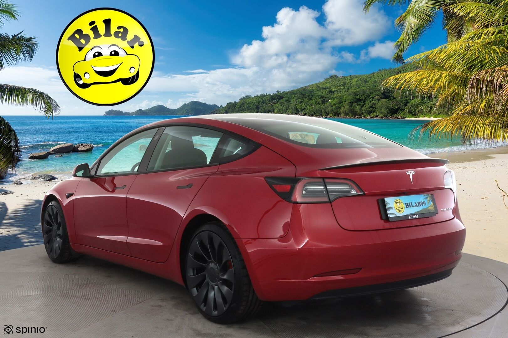 TESLA MODEL 3 2023 Performance - | ILP | ACC | Matrix-LED | Lasikatto | Muistipenkki | P.Kamera | Premium Audio | Kaistavahti | Navi | Keyless | 2x Latauskaapelit | Kahdet renkaat |
