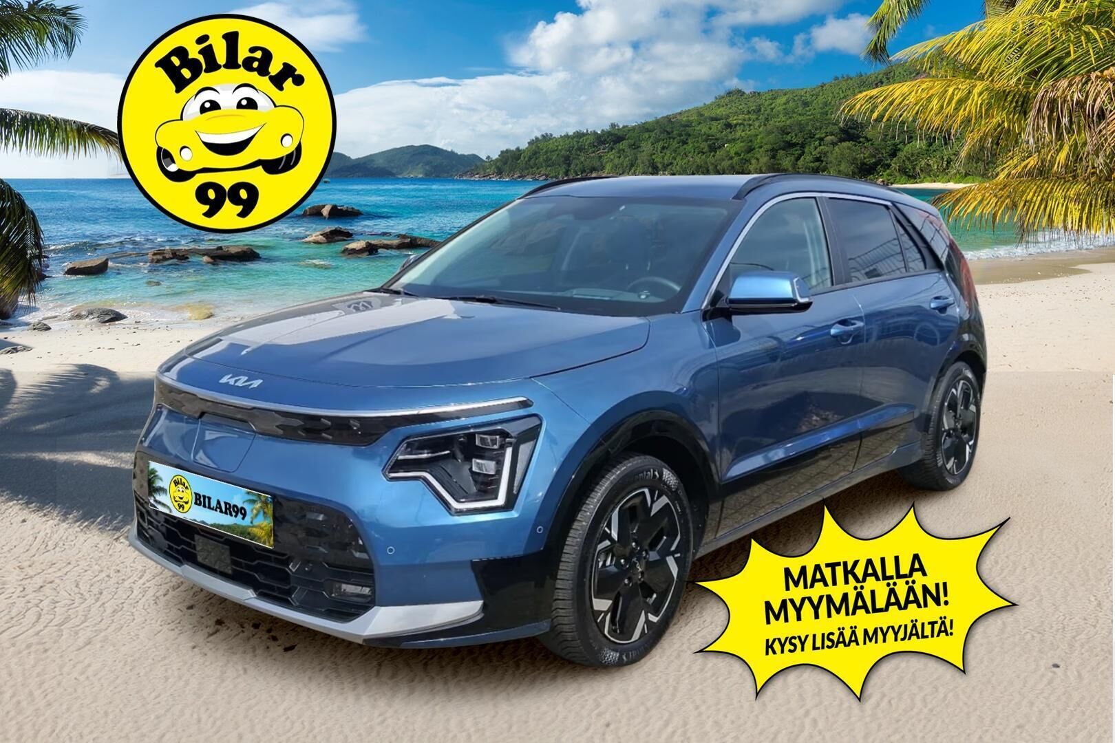 KIA NIRO 2023 Inspiration / ACC / ILP / Tuuletetut muistinahat / P.kamera 