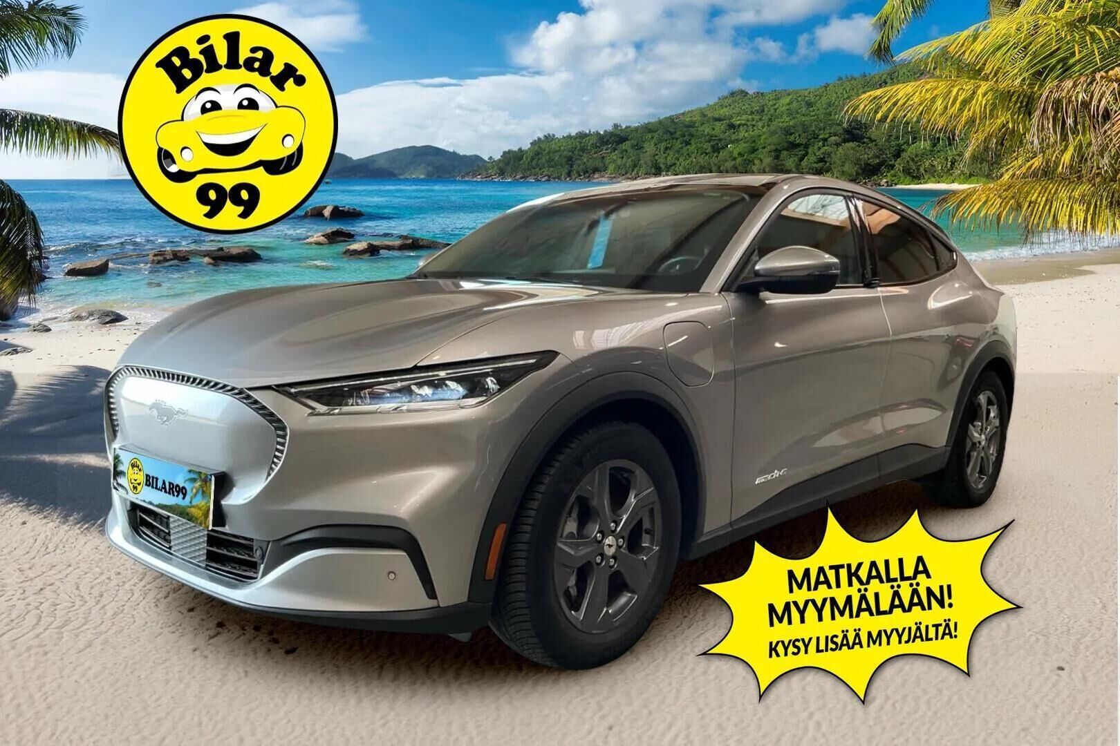FORD MUSTANG MACH-E 2022 75kWh 269hv A1 RWD 5-ovinen - Ennakkomyynnissä | ACC | Tikkinahat | Kamera