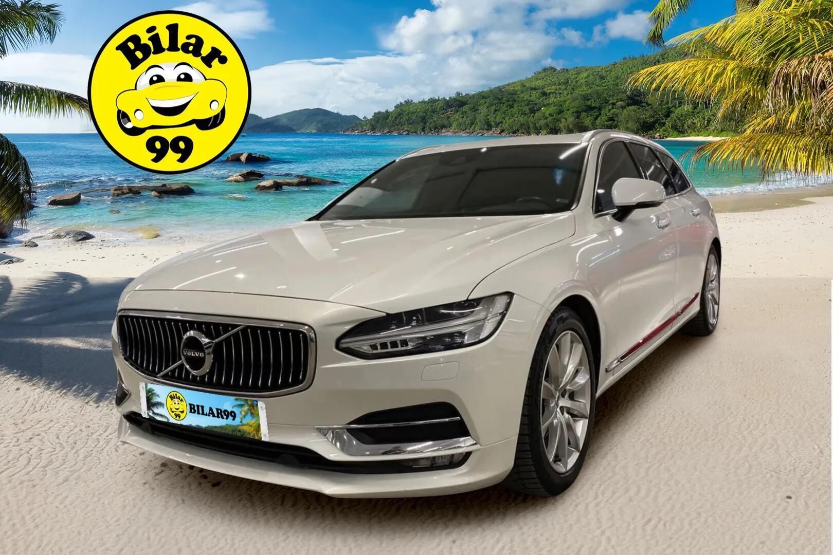 Volvo V90 2018 D4 AWD Inscription aut / ACC / Webasto / Panoraama / 360° kamera / Navigointi / Vetokoukku / TULOSSA - 3,99 % KORKOTARJOUS TÄHÄN AUTOON - 