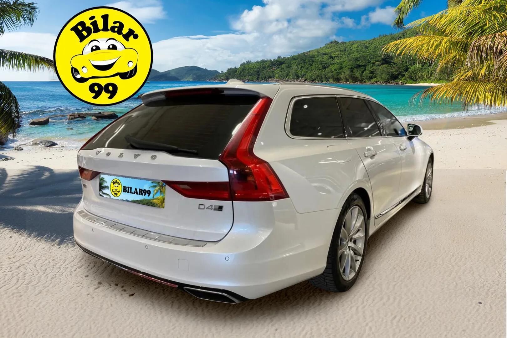 Volvo V90 2018 D4 AWD Inscription aut / ACC / Webasto / Panoraama / 360° kamera / Navigointi / Vetokoukku / TULOSSA - 3,99 % KORKOTARJOUS TÄHÄN AUTOON - 