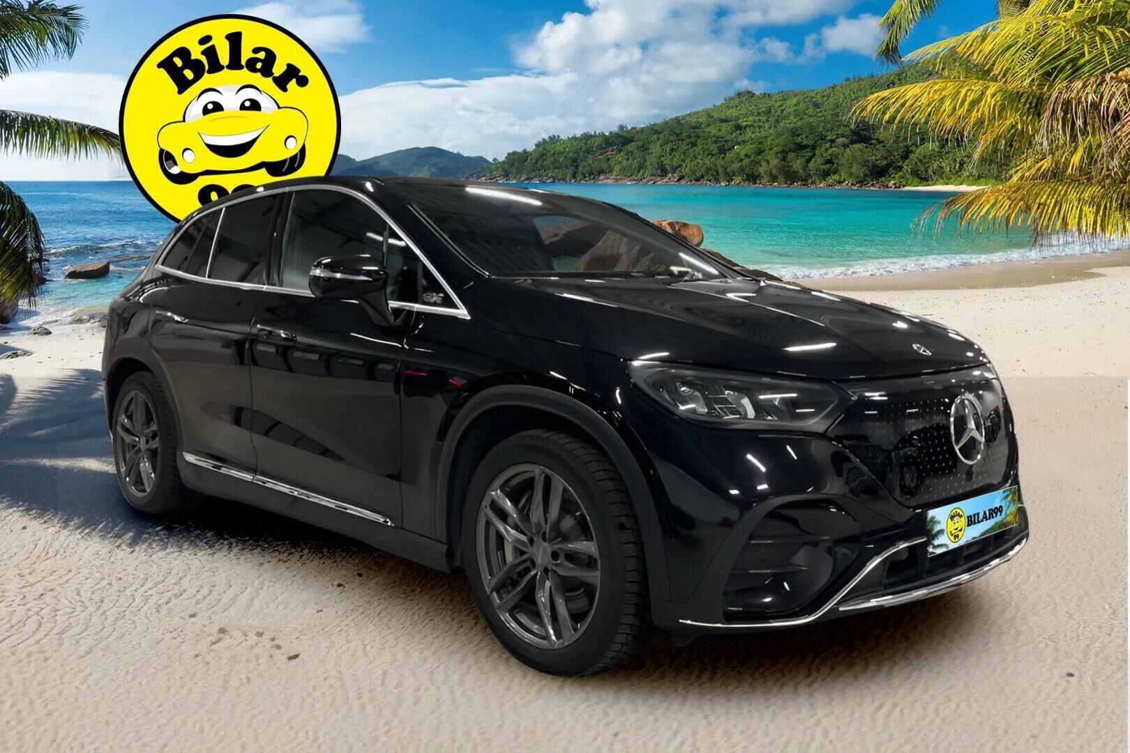 MERCEDES-BENZ EQE SUV 2025 350 4Matic AMG Line / Adapt.Vakkari / Muistipenkit / Lämpöpumppu / Peruutuskamera 360 / Vetokoukku / TULOSSA // - HULLUT AVAJAISHULINAT KORKOTARJOUS 3,29 %