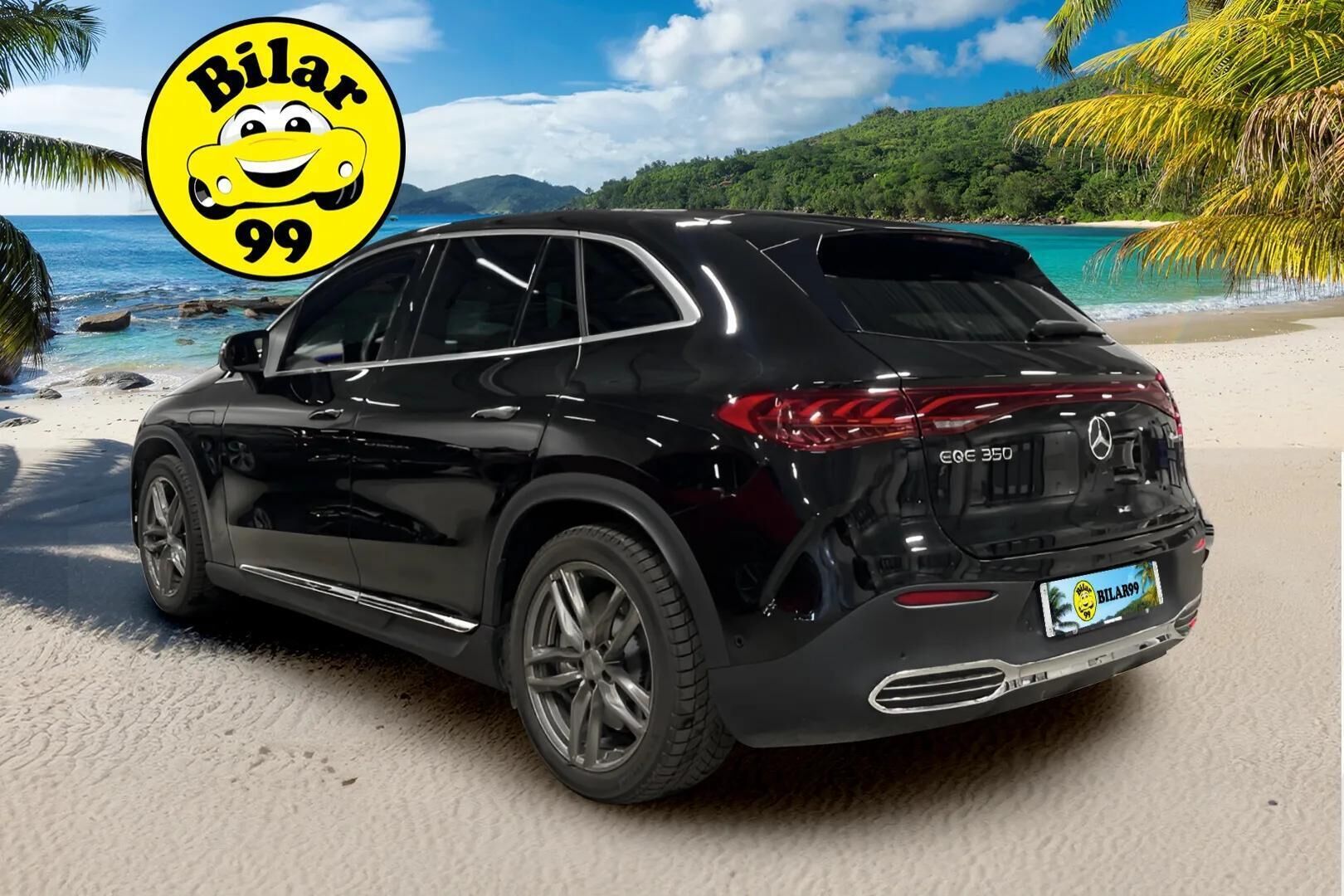 MERCEDES-BENZ EQE SUV 2025 350 4Matic AMG Line / Adapt.Vakkari / Muistipenkit / Lämpöpumppu / Peruutuskamera 360 / Vetokoukku / TULOSSA // - HULLUT AVAJAISHULINAT KORKOTARJOUS 3,29 %