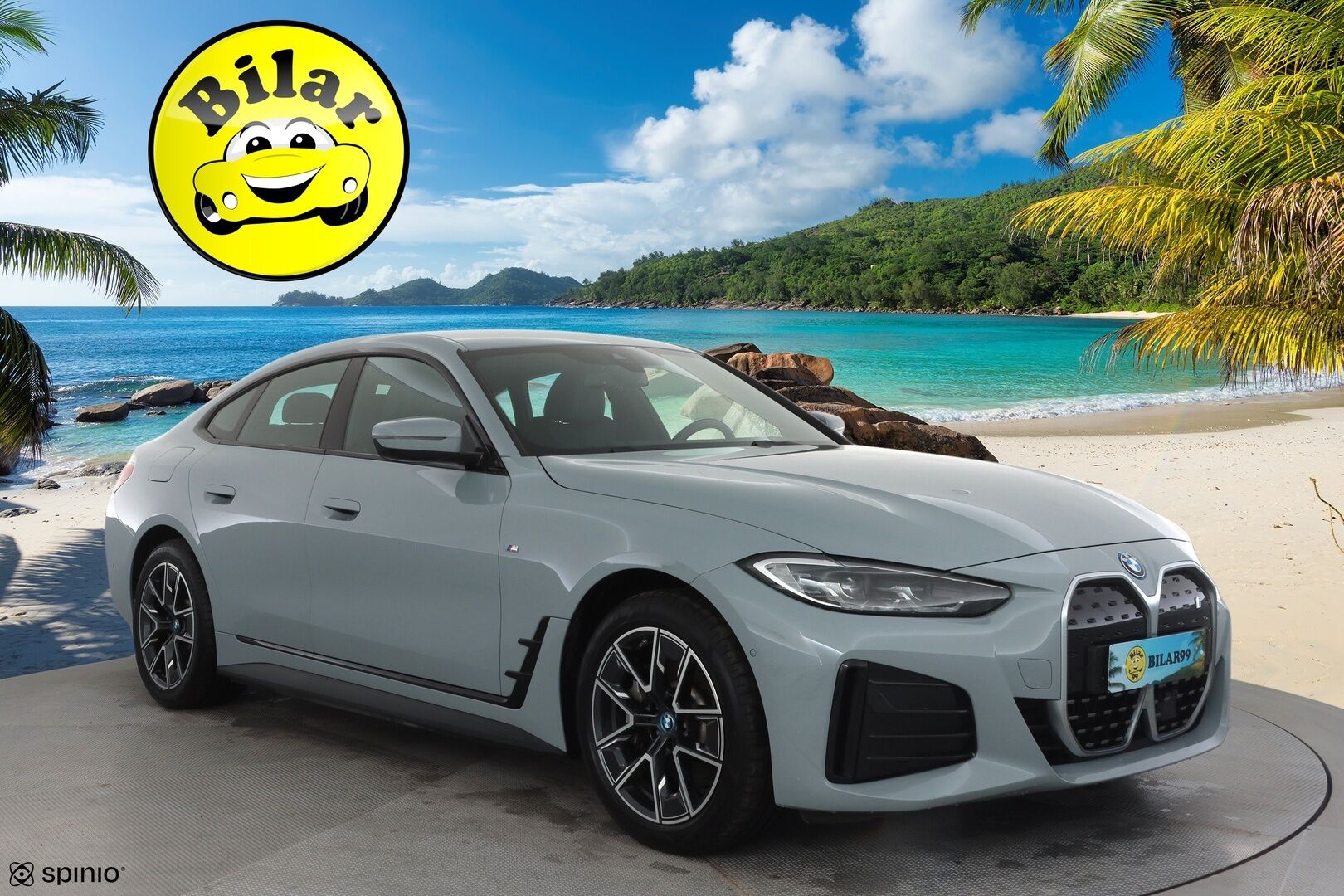 BMW I4 2024 eDrive40, G26, M Sport - | ACC | Lisälämmitin | Koukku | Widescreen | sporttipenkit | P.Kamera | LED | Apple&Android | Merkkihuollettu | Kahdet Renkaat |