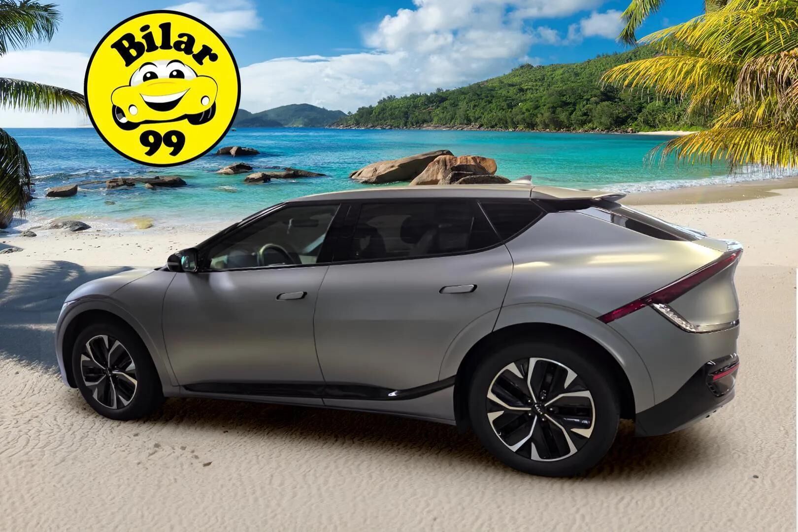 KIA EV6 2023 GT-Line RWD 77 kWh 229 hv - Ennakkomyynnissä! ACC | Vetokoukku | ILP | P. kamera | Ilmast. muistipenkki - KORKO VAIN 3,99 %