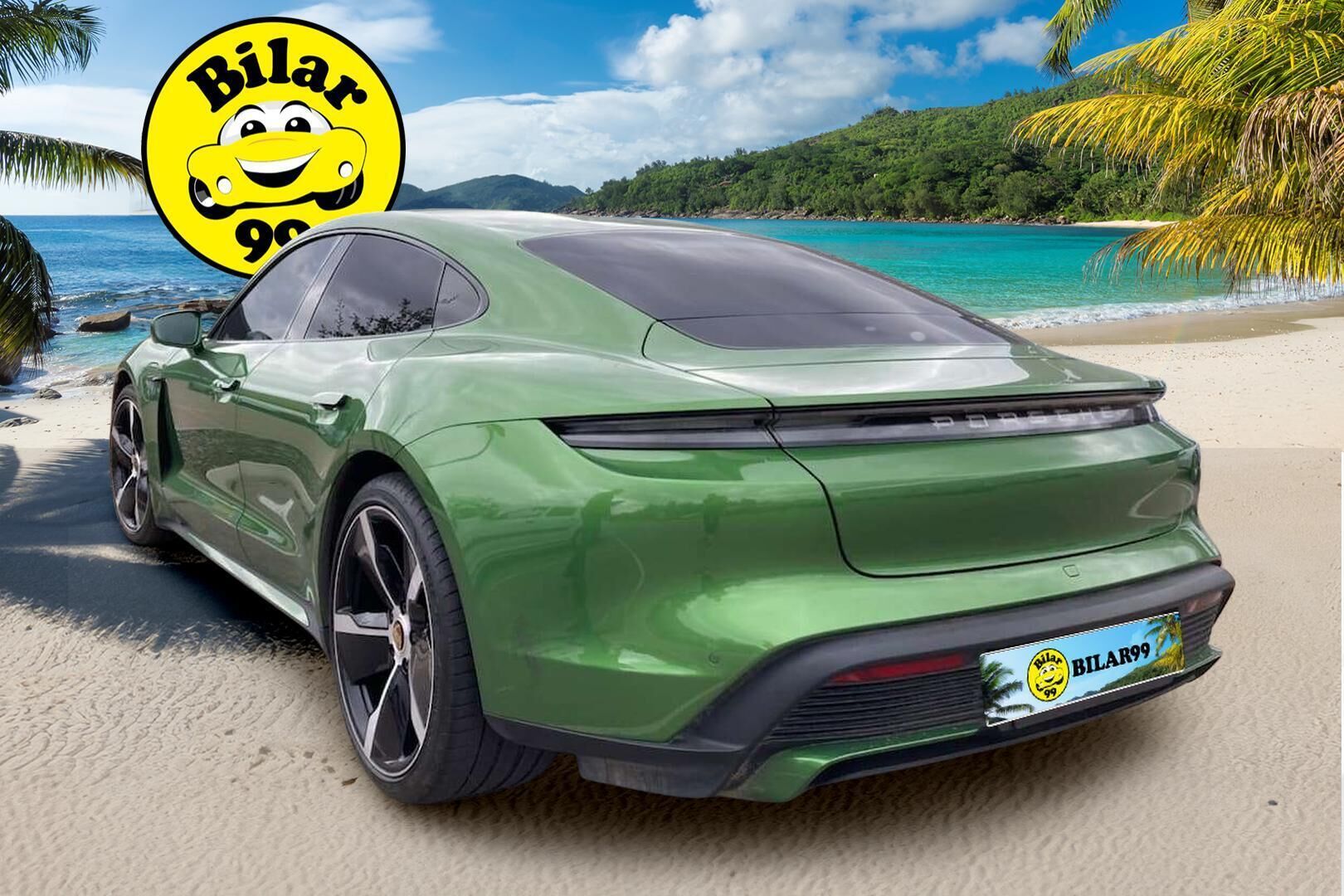 PORSCHE TAYCAN 2021 Turbo / ACC / Burmester / Sport Chrono / Tuuletetut istuimet / Lämpöpumppu / TULOSSA - 2,99 % KORKOTARJOUS TÄHÄN AUTOON - 