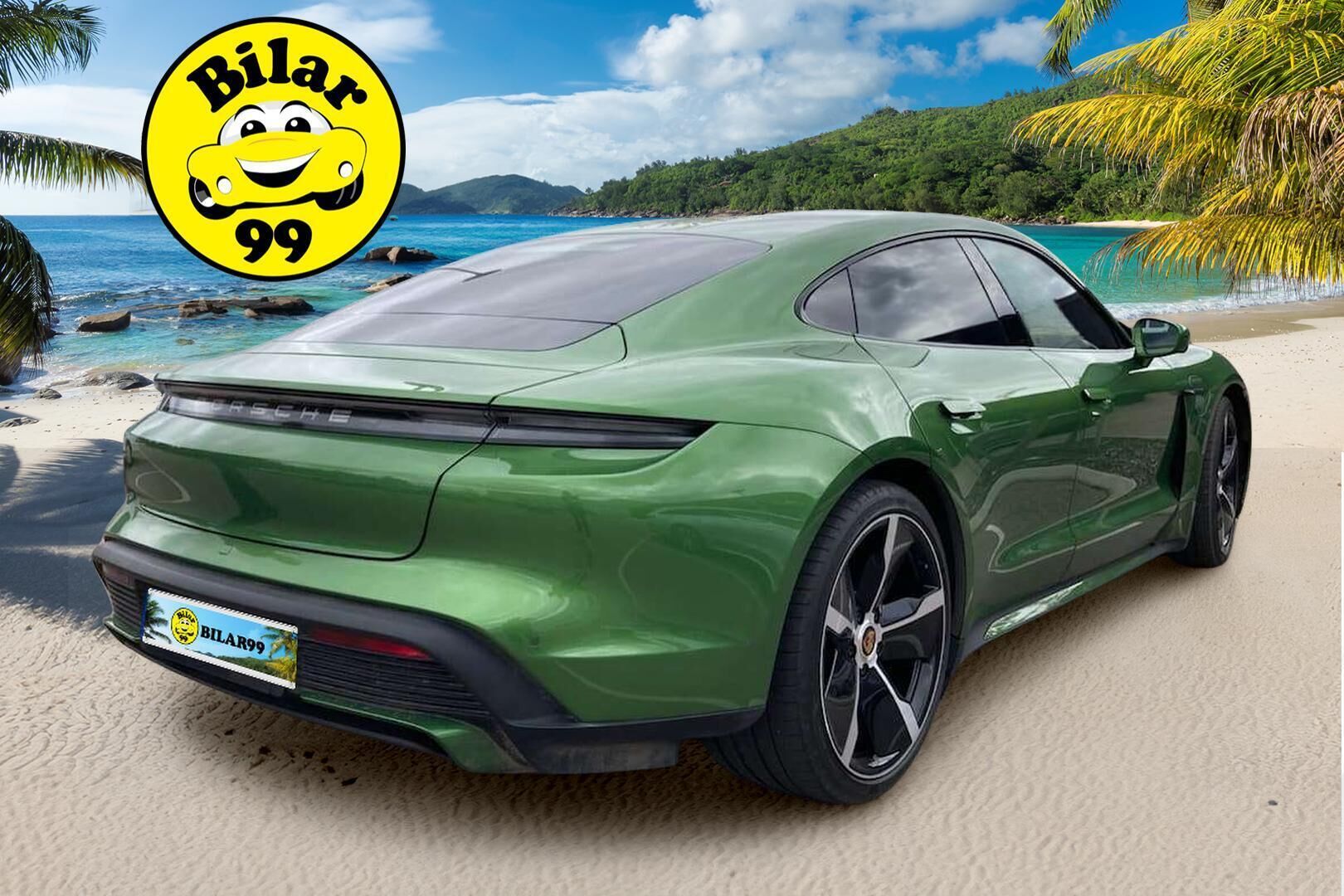 PORSCHE TAYCAN 2021 Turbo / ACC / Burmester / Sport Chrono / Tuuletetut istuimet / Lämpöpumppu / TULOSSA - 2,99 % KORKOTARJOUS TÄHÄN AUTOON - 