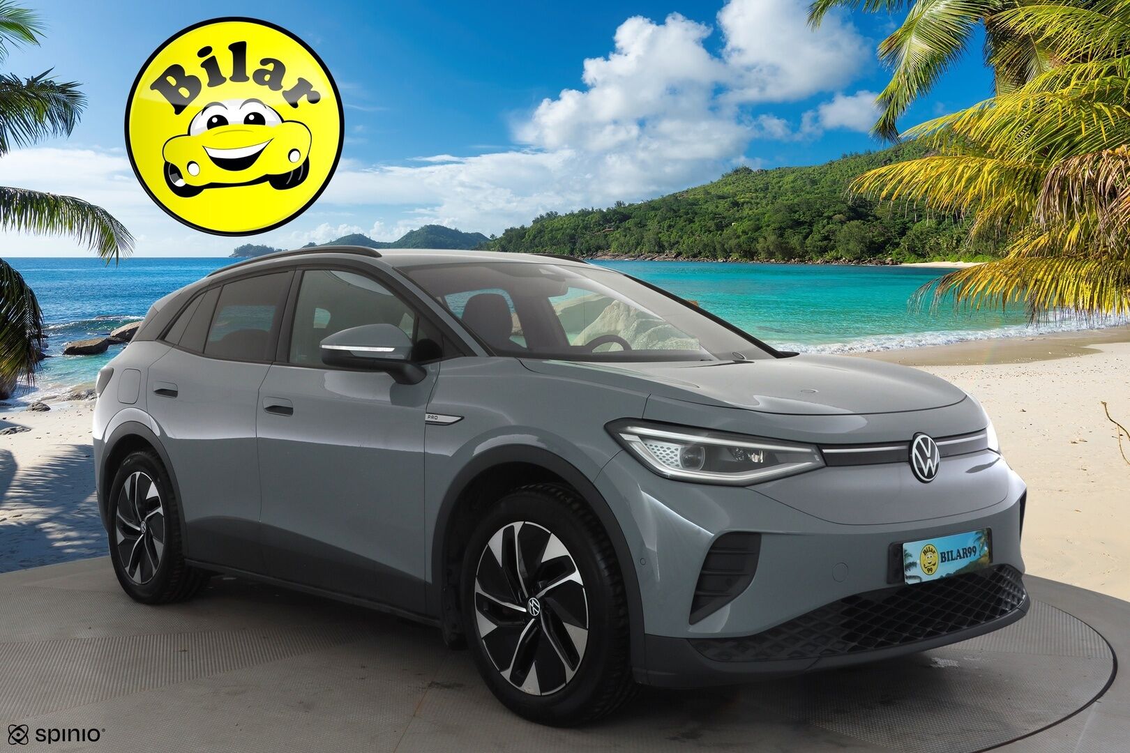 VOLKSWAGEN ID.4 2022 150kW 82kWh Pro Performance - | ACC | ILP | Koukku | IQ.Light | P.kamera ja tutkat | Keyless | Lane Assist | Ambient light | Lämm. ratti | Lämm. tuulilasi | 2x renkaat aluin | ALV | 
