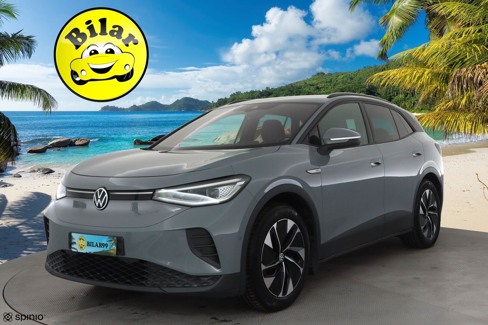 VOLKSWAGEN ID.4 2022 150kW 82kWh Pro Performance - | ACC | ILP | Koukku | IQ.Light | P.kamera ja tutkat | Keyless | Lane Assist | Ambient light | Lämm. ratti | Lämm. tuulilasi | 2x renkaat aluin | ALV | 