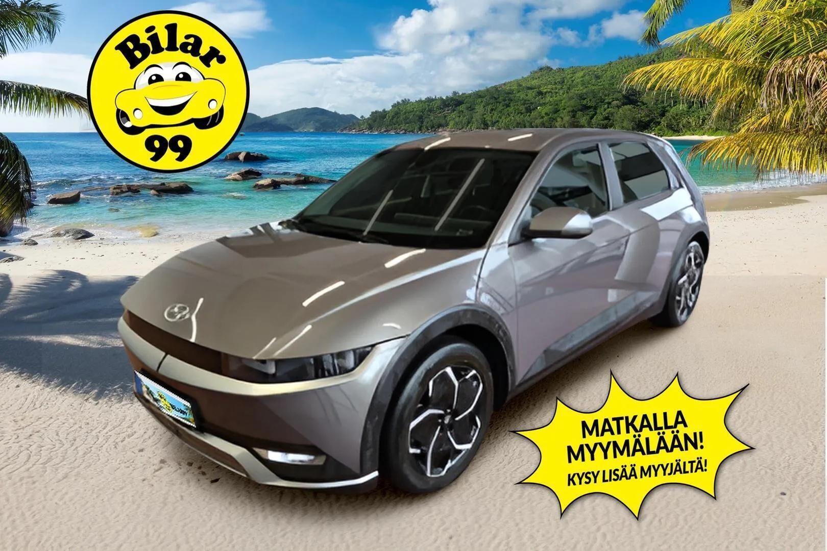 HYUNDAI IONIQ 5 2022 RWD 58 kWh 170hv * ACC / ILP / P.Kamera / Kaistavahti / LED / Navi / Keyless / Ratinlämmitin / Apple&Android * - Merkkihuollettu - HULLUT AVAJAISHULINAT KORKOTARJOUS 3,29 %