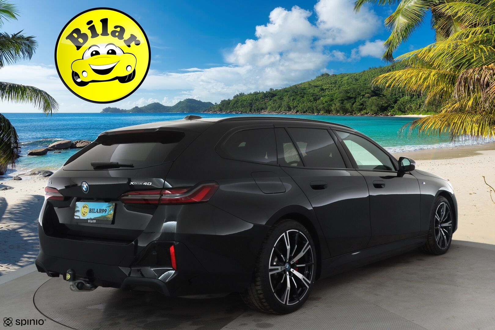 BMW I5 2025 G61 Touring xDrive40 M Sport Pro - | ACC | H&K | Iconic Glow | Akuston esilämmitys | Adapt.LED | Koukku | Adapt.Alusta | Nelipyöräohjaus | Comfort Access | Ratinlämmitin | Kahdet renkaat aluvanteilla | Huippuvarusteet |