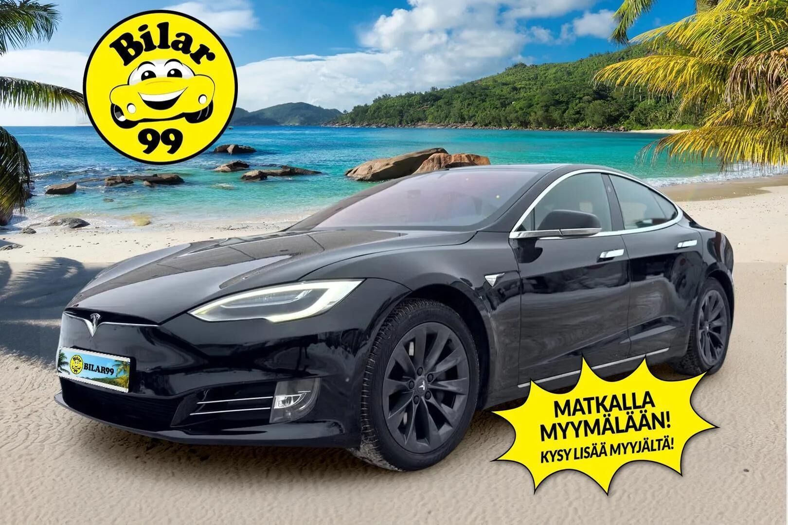 TESLA MODEL S 2020 Long Range AWD - Autopilot / Ilma-alusta / Nahat / 2x vanteet