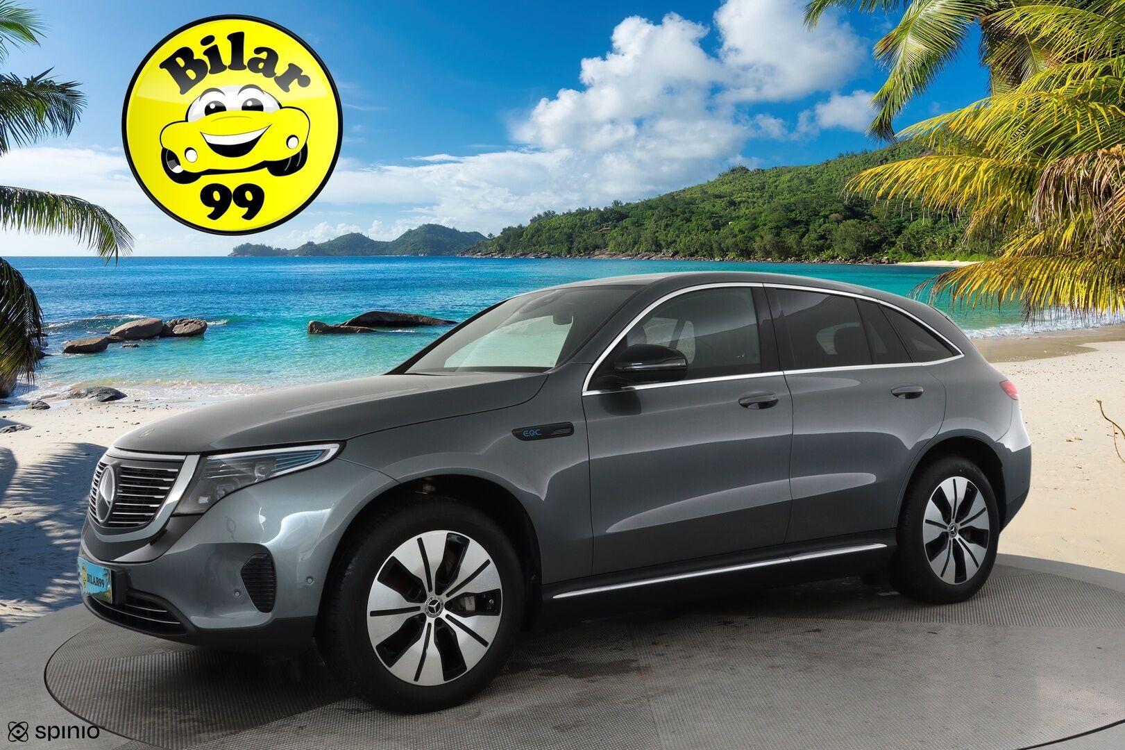 MERCEDES-BENZ EQC 2023 400 4Matic **Widescreen / Adapt.Vakkari / LED-valot / P.kamera / Sporttinahat / Navi / Kaistavahti** - 3,99 % KORKOTARJOUS TÄHÄN AUTOON - 