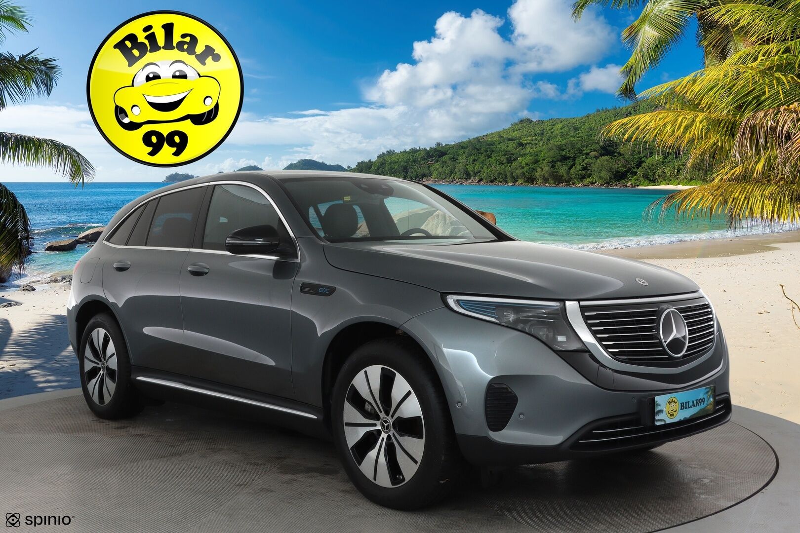 MERCEDES-BENZ EQC 2023 400 4Matic **Widescreen / Adapt.Vakkari / LED-valot / P.kamera / Sporttinahat / Navi / Kaistavahti** - 3,99 % KORKOTARJOUS TÄHÄN AUTOON - 