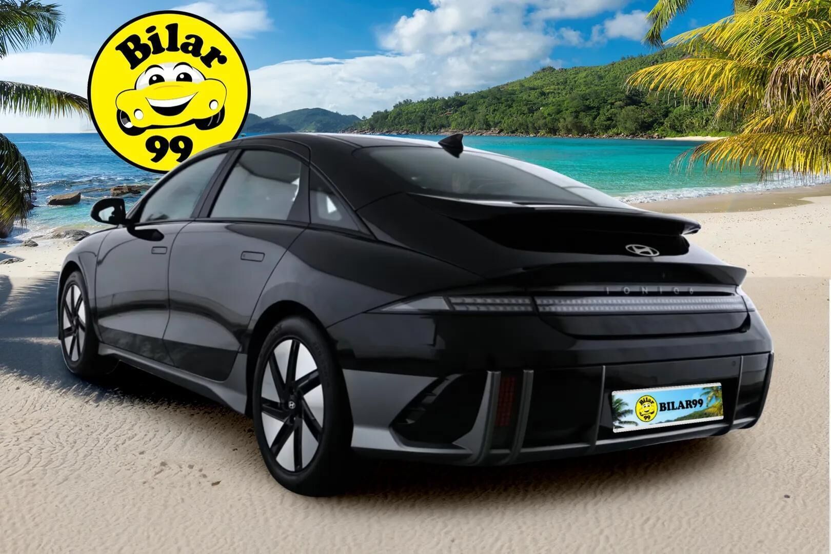 HYUNDAI IONIQ 6 2023 Dynamiq RWD ** Lämpöpumppu / P-Kamera / Adapt.vakkari / LED ** - HULLUT AVAJAISHULINAT KORKOTARJOUS 3,29 %