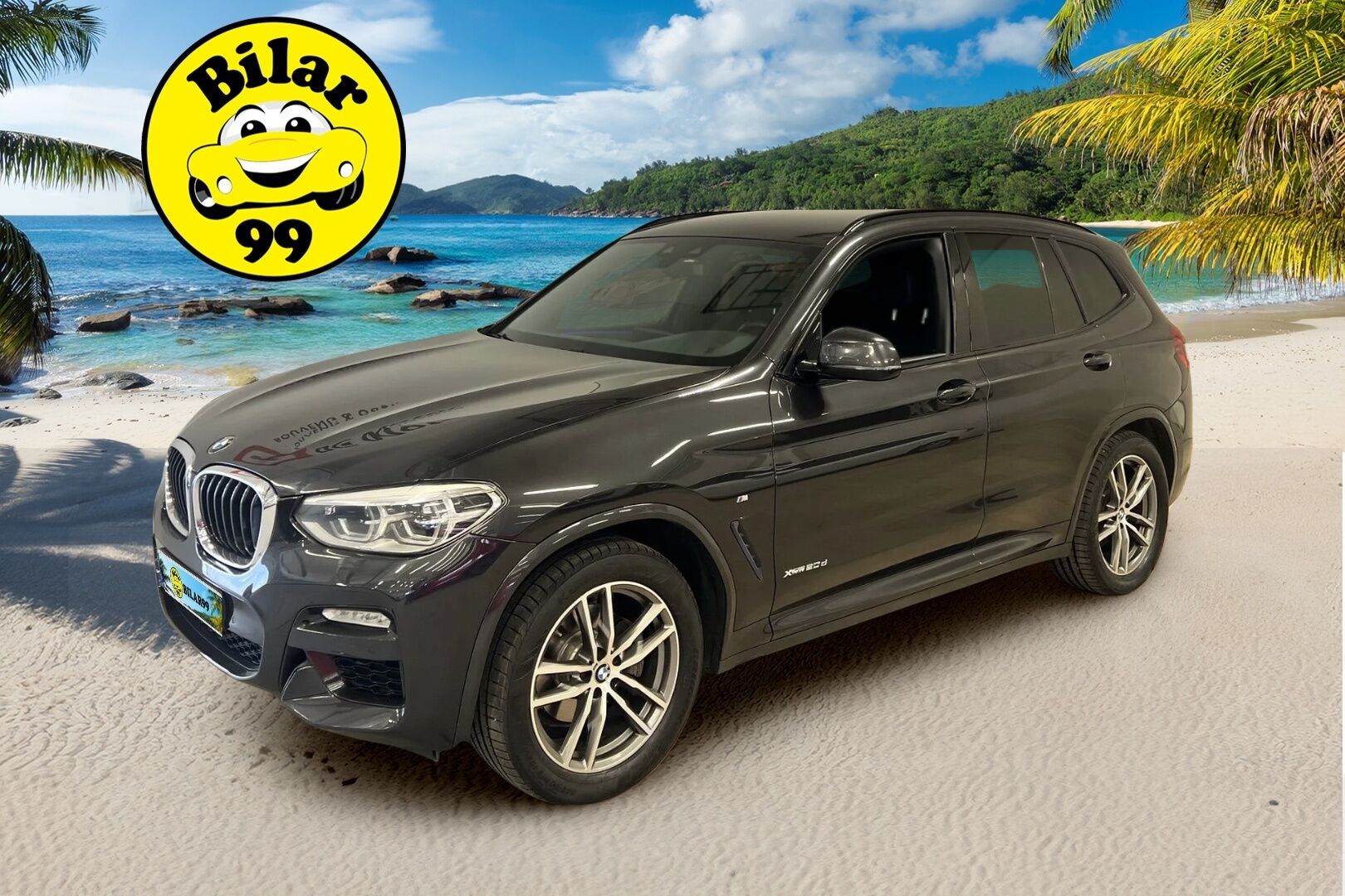 BMW X3 2018 xDrive20d M-Sport ** Webasto / Adapt.LED / Koukku / Navi / TULOSSA ** - 3,99 % KORKOTARJOUS TÄHÄN AUTOON - 