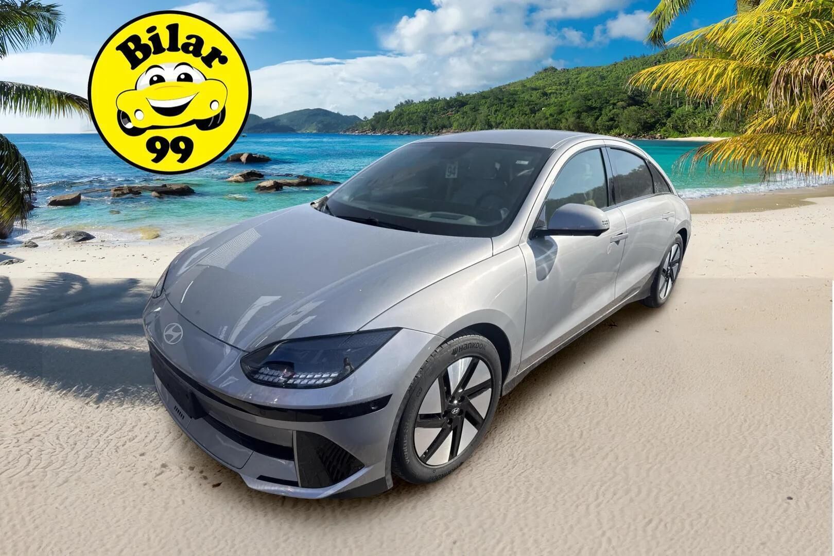 Hyundai IONIQ 6 2024 77 kWh 229 hv Ultimate - | ACC | ILP | HUD | 360° | Ilm. relax nahat | Muistipenkki | BOSE | Matrix | HDA | BSM | V2L | Keyless | Ambient | Lämm. ratti | Merkkihuollettu | ALV |