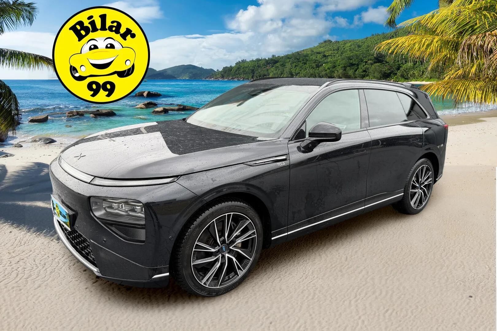 XPENG G9 2025 AWD Performance * Koukku / ILP / 360 / ACC / LED / Ilma-alusta / Hierovat&Ilmastoidut Muistinahat / DYN Audio * - Kahdet renkaat aluvanteilla 