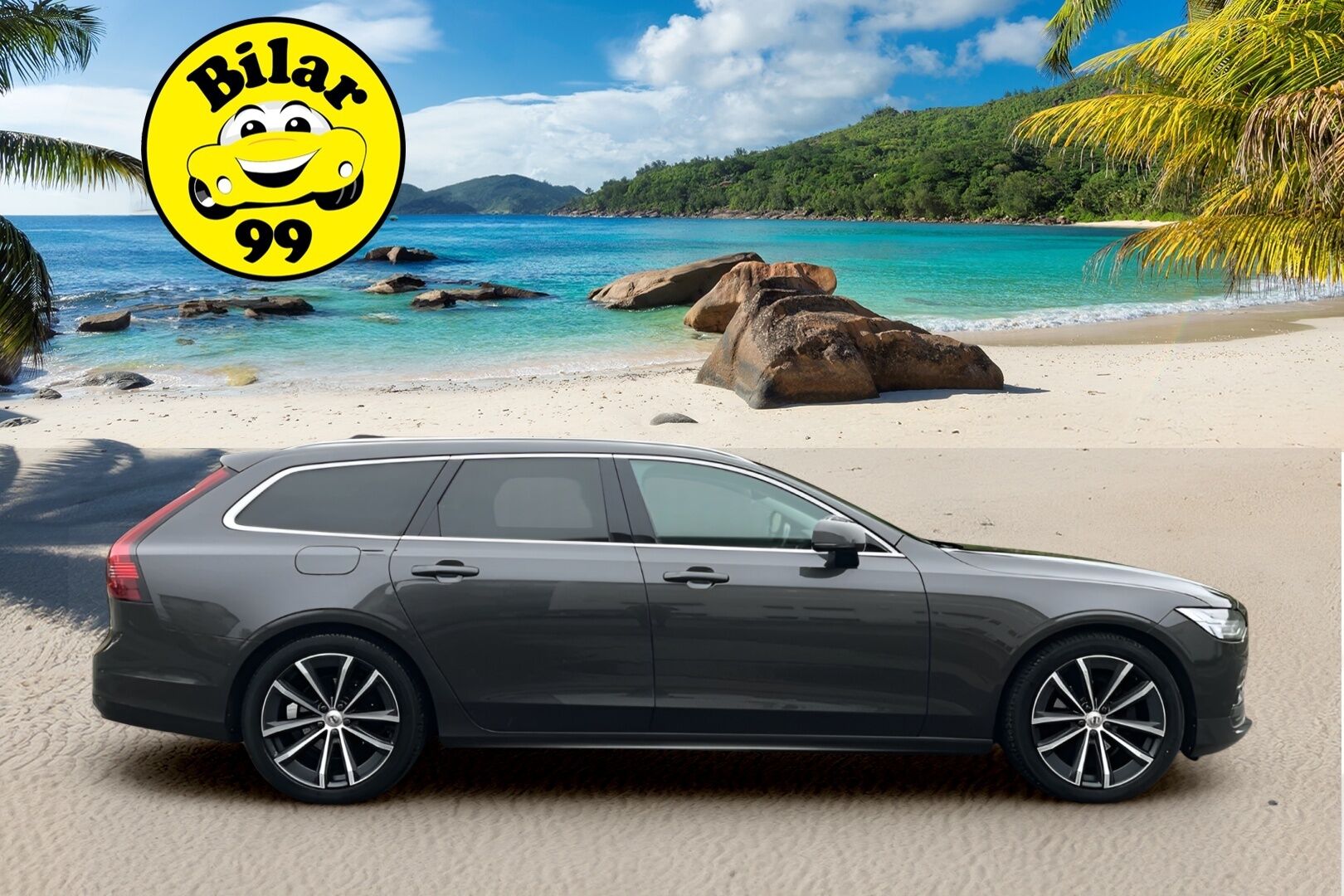 Volvo V90 2021 D4 AWD Momentum Aut. ** Harman&Kardon / Webasto / Adapt.vakkari / Koukku / P-Kamera / TULOSSA ** - 3,99 % KORKOTARJOUS TÄHÄN AUTOON - 31.5. ASTI! - 