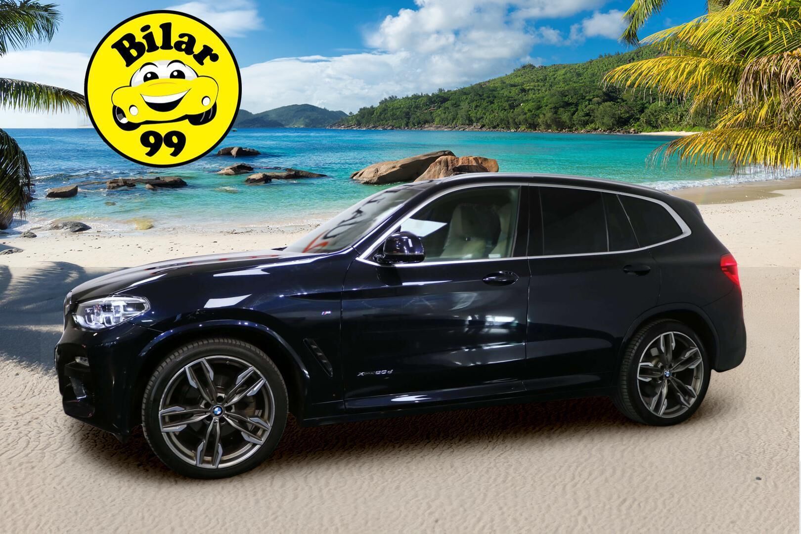 BMW X3 2018 G01 xDrive20d M-Sport - 3,99 % KORKOTARJOUS TÄHÄN AUTOON - Muistipenkki / P-Kamera / Adapt. LED / Nahkasisusta / TULOSSA