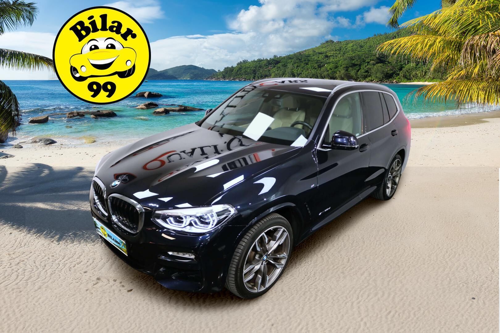BMW X3 2018 G01 xDrive20d M-Sport - 3,99 % KORKOTARJOUS TÄHÄN AUTOON - Muistipenkki / P-Kamera / Adapt. LED / Nahkasisusta / TULOSSA