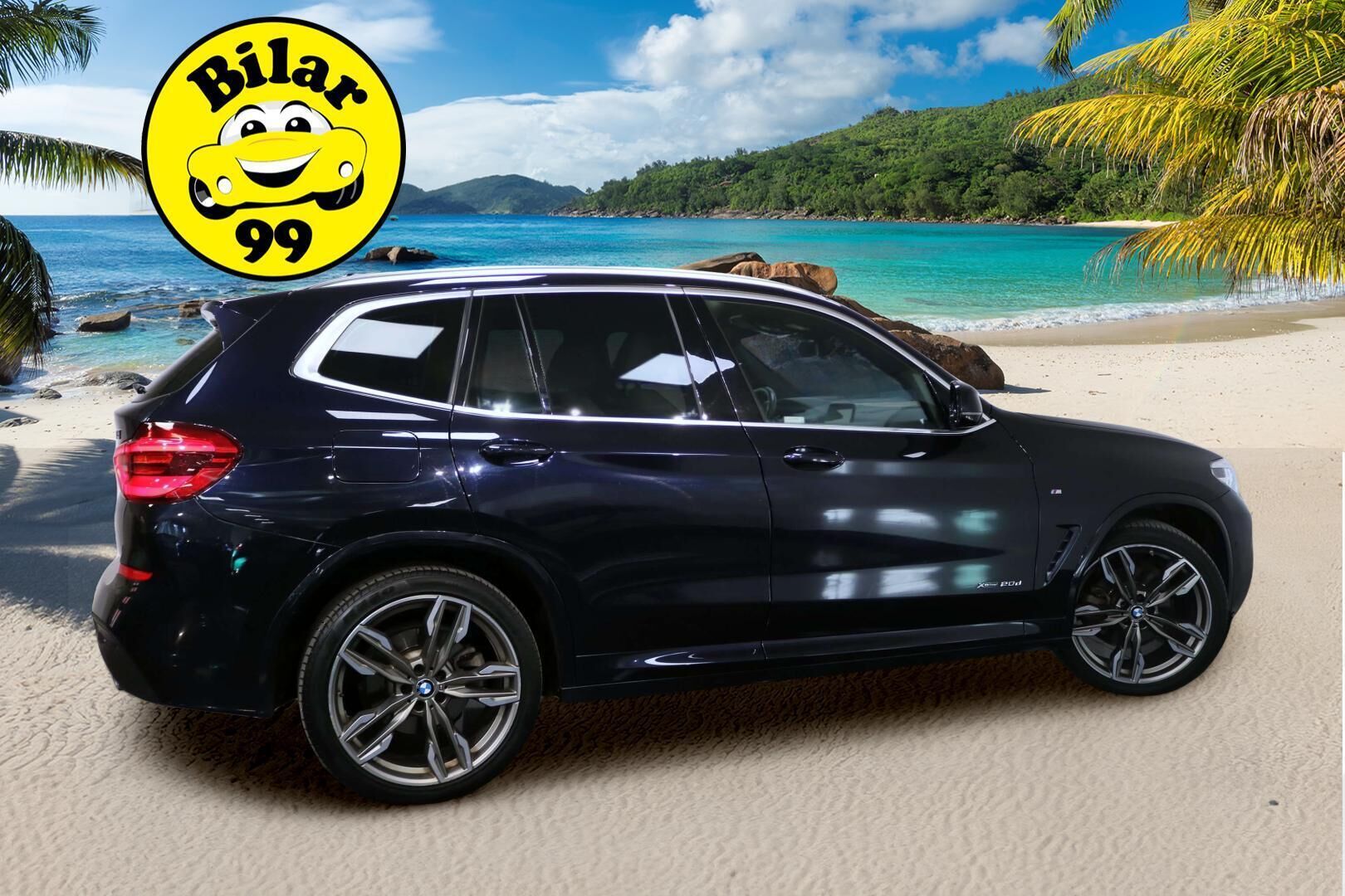 BMW X3 2018 G01 xDrive20d M-Sport - 3,99 % KORKOTARJOUS TÄHÄN AUTOON - Muistipenkki / P-Kamera / Adapt. LED / Nahkasisusta / TULOSSA
