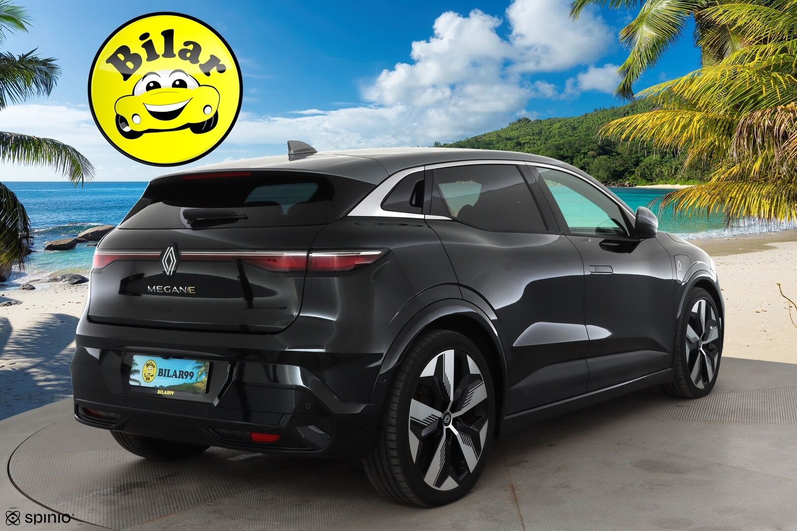 RENAULT MEGANE 2022 E-Tech electric 60kWh 220hv Techno - | ACC | LED | P.Kamera | Navi | Katveavustin | Kaistavahti | Apple&Android | Digimittaristo | Puolinahat | Ratinlämmitys |