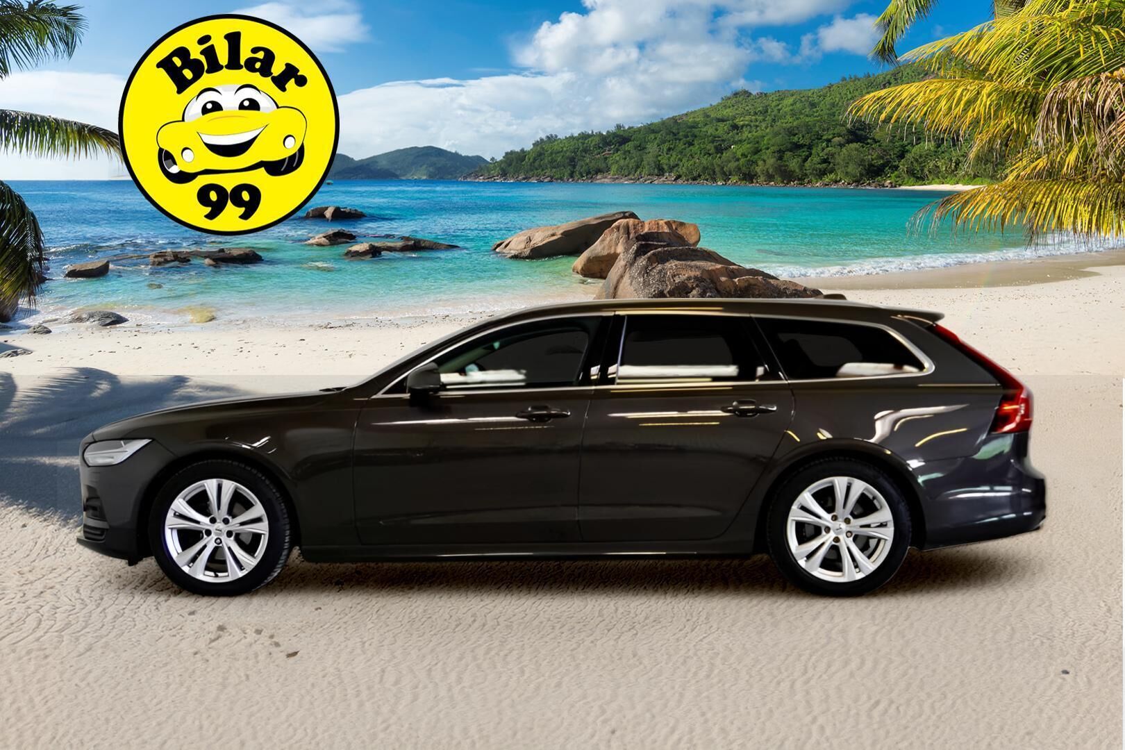 Volvo V90 2021 D4 AWD Momentum Aut. ** Webasto / Adapt.vakkari / P-Kamera / Puolinahat / Navi ** - 3,99 % KORKOTARJOUS TÄHÄN AUTOON - 