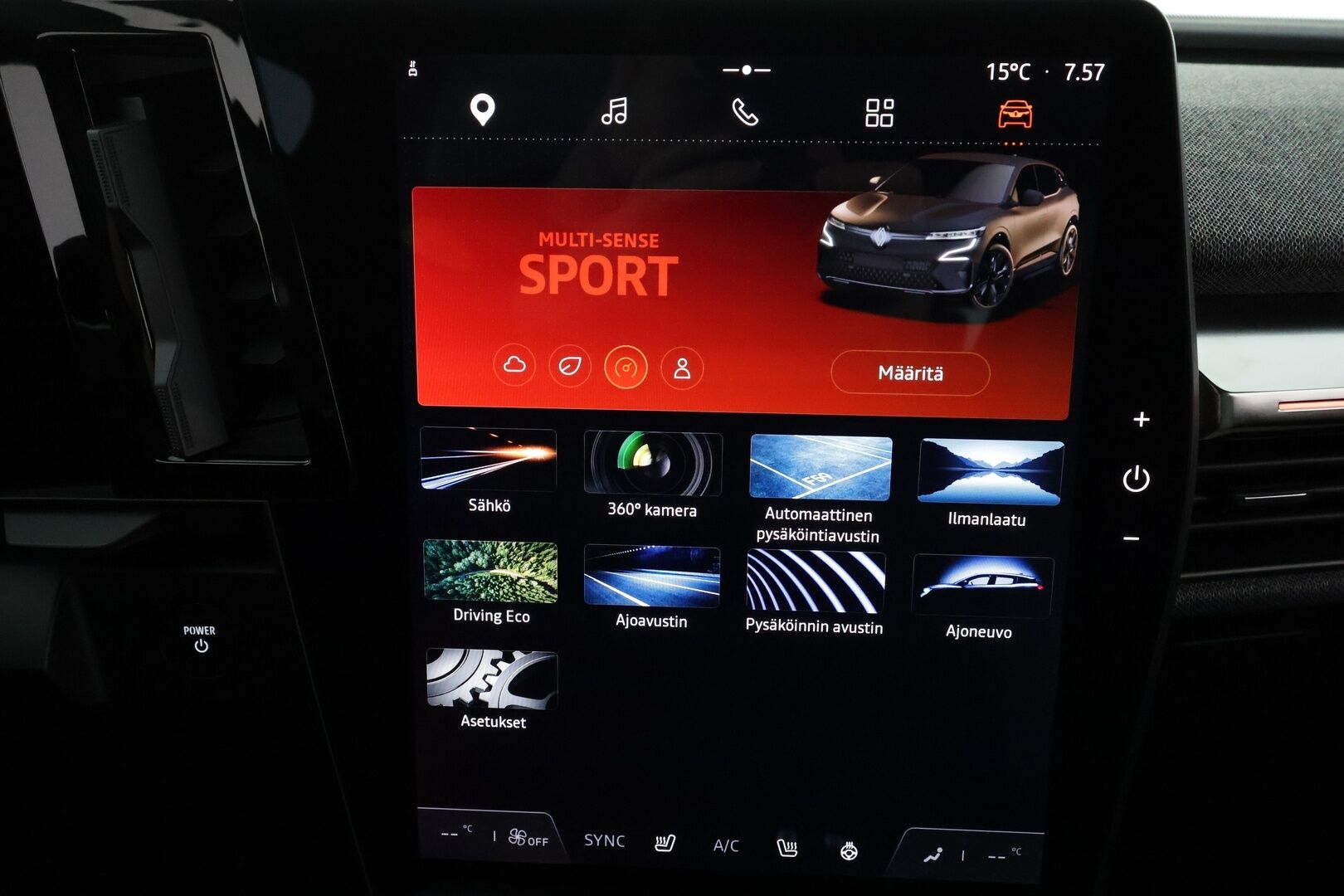 RENAULT MEGANE 2022 E-Tech electric 60kWh 220hv Techno - | ACC | LED | 360 | Navi | Katveavustin | Kaistavahti | Apple&Android | Digimittaristo | Puolinahat | Ratinlämmitys |
