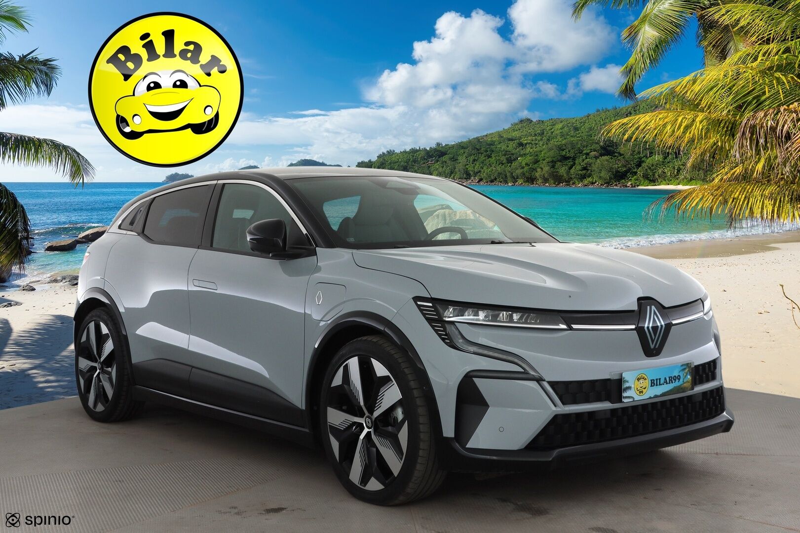 RENAULT MEGANE 2022 E-Tech electric 60kWh 220hv Techno - | ACC | LED | 360 | Navi | Katveavustin | Kaistavahti | Apple&Android | Digimittaristo | Puolinahat | Ratinlämmitys |