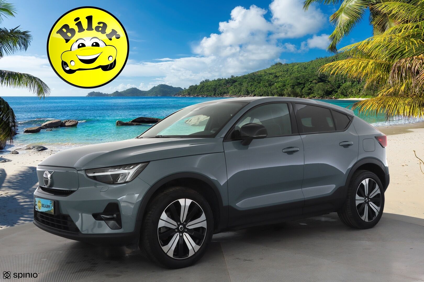 Volvo C40 2023 Recharge Plus Edition - | Pilot assist | ILP | Koukku | Lasikatto | Muistipenkki | P.kamera | Sporttipenkit | Keyless | Apple&Android | Kahde Renkaat | Koti&Kauppalaturi |