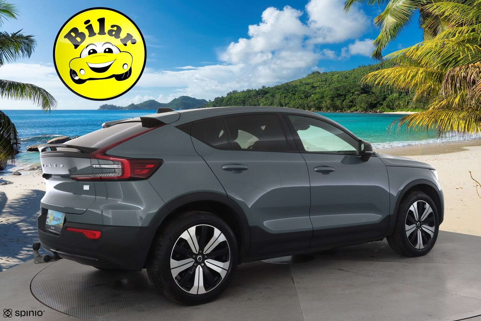 Volvo C40 2023 Recharge Plus Edition - | Pilot assist | ILP | Koukku | Lasikatto | Muistipenkki | P.kamera | Sporttipenkit | Keyless | Apple&Android | Kahde Renkaat | Koti&Kauppalaturi |