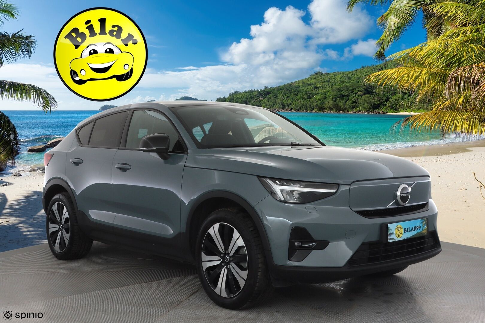 Volvo C40 2023 Recharge Plus Edition - | Pilot assist | ILP | Koukku | Lasikatto | Muistipenkki | P.kamera | Sporttipenkit | Keyless | Apple&Android | Kahde Renkaat | Koti&Kauppalaturi |