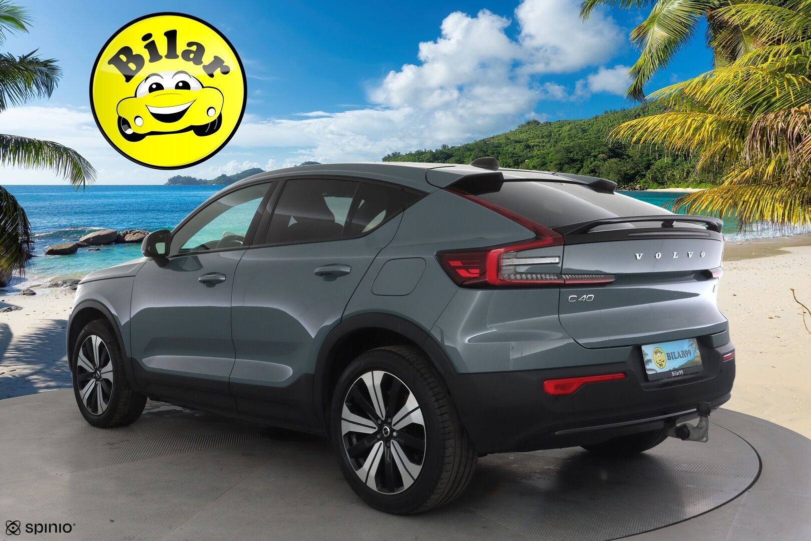 Volvo C40 2023 Recharge Plus Edition - | Pilot assist | ILP | Koukku | Lasikatto | Muistipenkki | P.kamera | Sporttipenkit | Keyless | Apple&Android | Kahde Renkaat | Koti&Kauppalaturi |