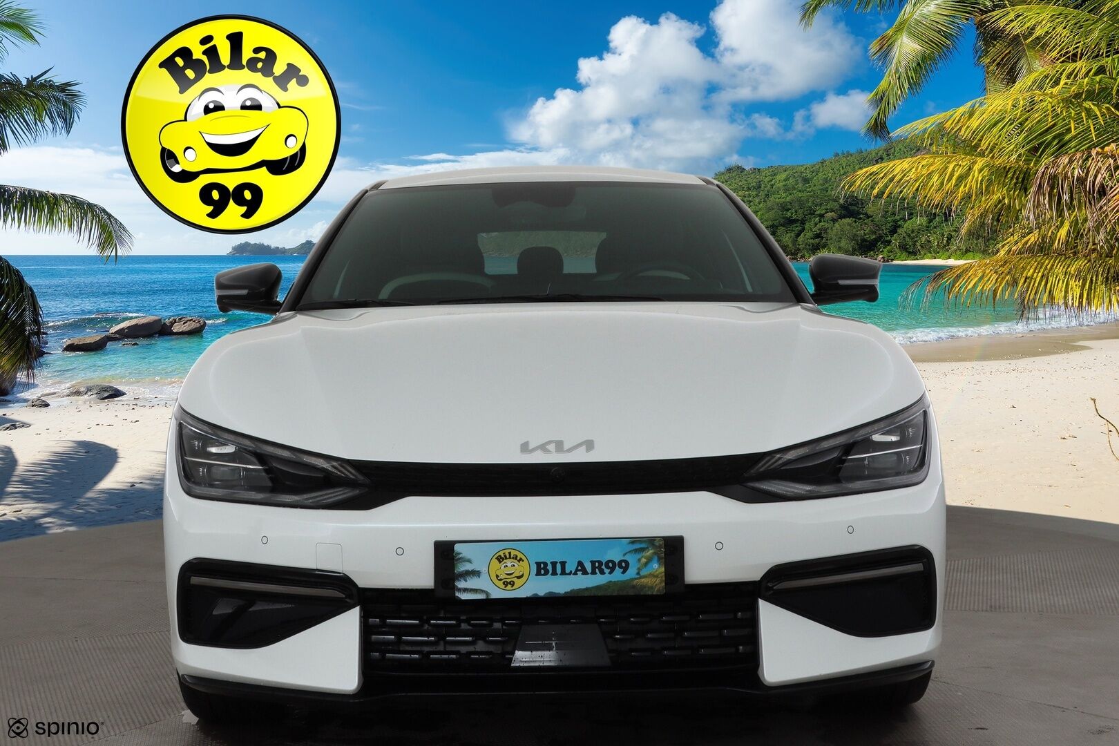 KIA EV6 2022 GT-Line AWD 325 hv * HUD / ILP / Koukku / ACC / Meridian / 360 / Ilmastoitu Muistipenkki / Navi - Akku kuntotarkastettu / Kahdet renkaat aluvanteilla / Merkkihuollettu