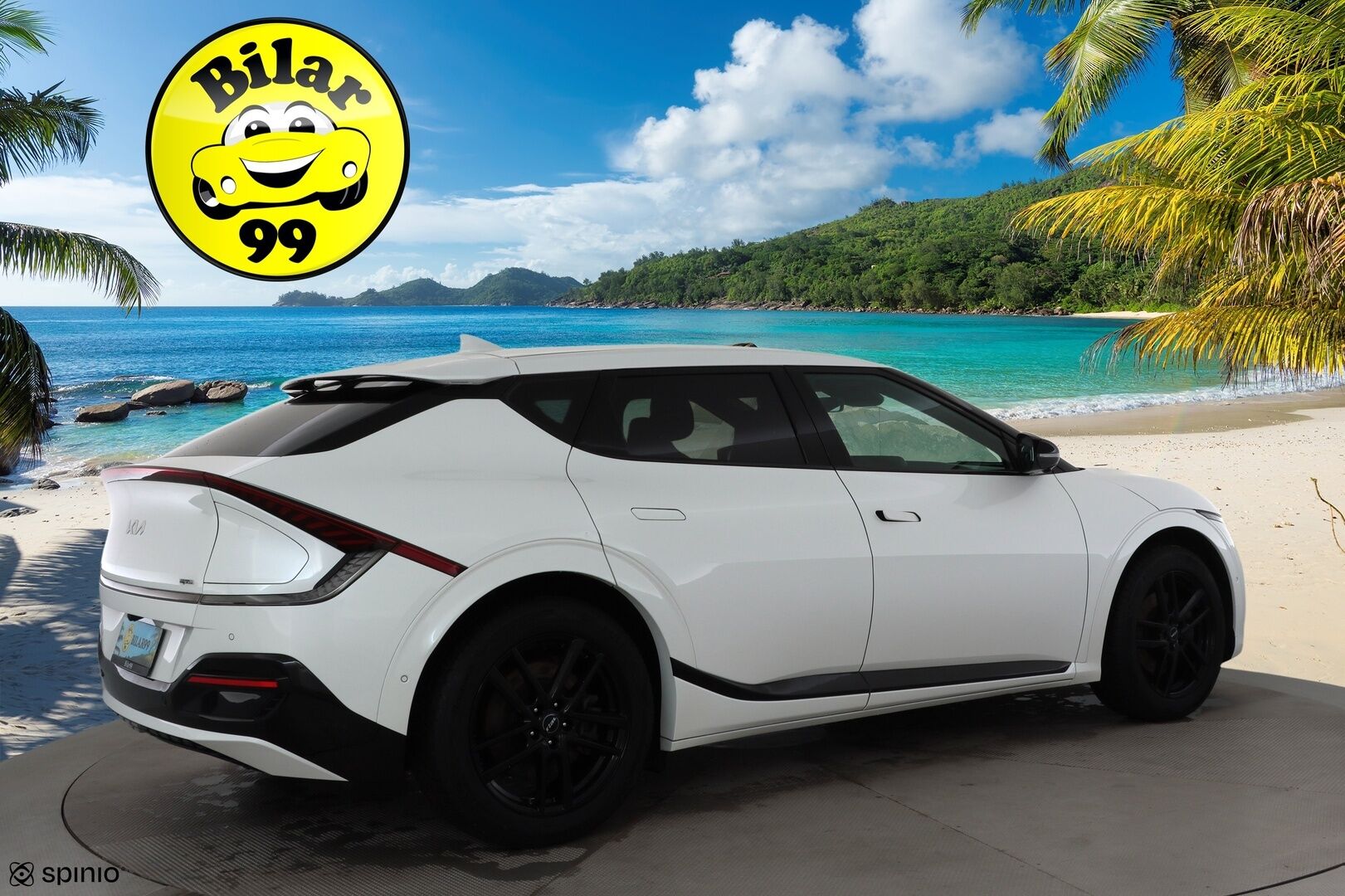 KIA EV6 2022 GT-Line AWD 325 hv * HUD / ILP / Koukku / ACC / Meridian / 360 / Ilmastoitu Muistipenkki / Navi - Akku kuntotarkastettu / Kahdet renkaat aluvanteilla / Merkkihuollettu